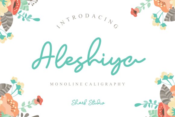 Aleshiya: A Sweet Script for Business Branding