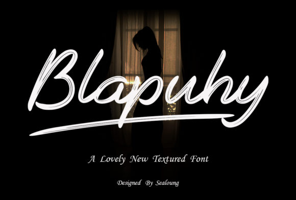 Blapuhy: A Handwritten Font for Creative Marketing