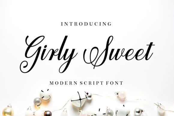 Girly Sweet: A Romantic Font for Creative Projects