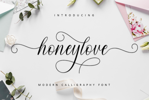 Honeylove Font: Elegant Script for Digital Marketing