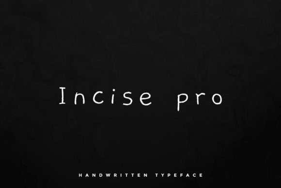 Incise Pro: A Bold Script for Real-World Design