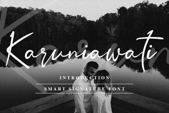 Karuniawati: Elegant Script for Web Design