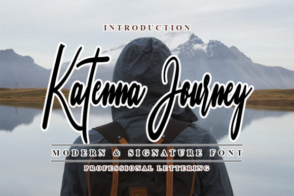 Katenna Journey: A Delicate Script Font