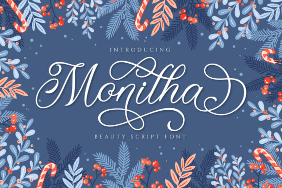 Monitha: A Handwritten Font for Web Design
