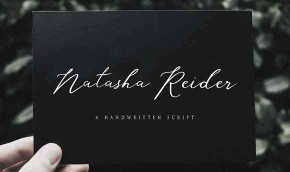 Natasha Rieder: A Font for Professional Branding