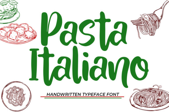Pasta Italiano Font for Business