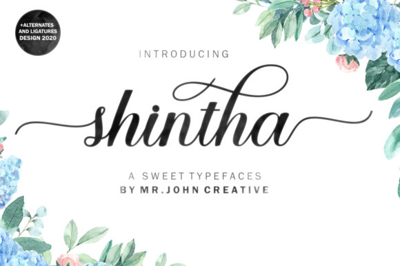 Shintha: A Elegant Font for Business Branding